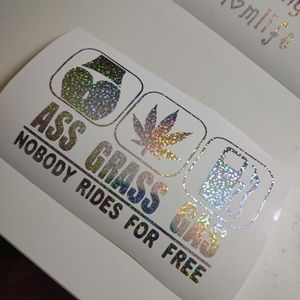 Holographic Decal Gas/grass